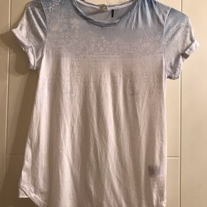 Cute blue shibori tee